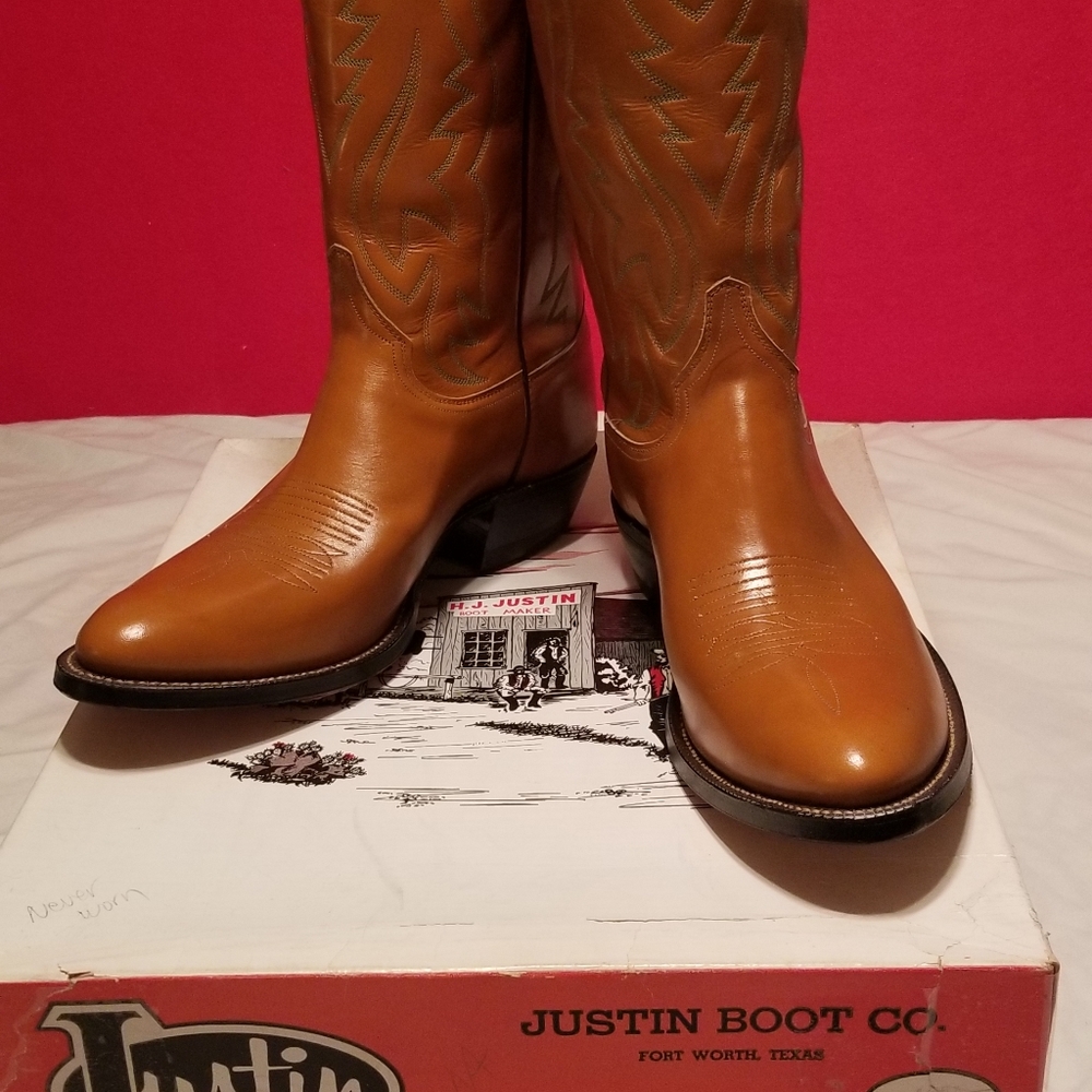 Justin mens Melo-Veal boots